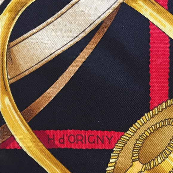 Hermès scarf Grand Manege H d’ORIGNY - Picture 7 of 8